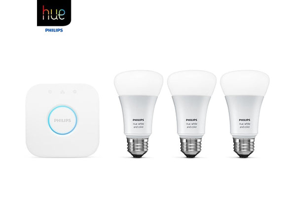 PHILIPS HUE WHITE AND COLOR AMBIANCE STARTER KIT G3