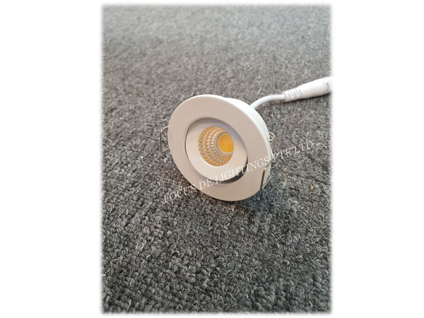 MINI 002 RECESSED CABINET MINI SPOTLIGHT 002 (ADJUSTABLE)