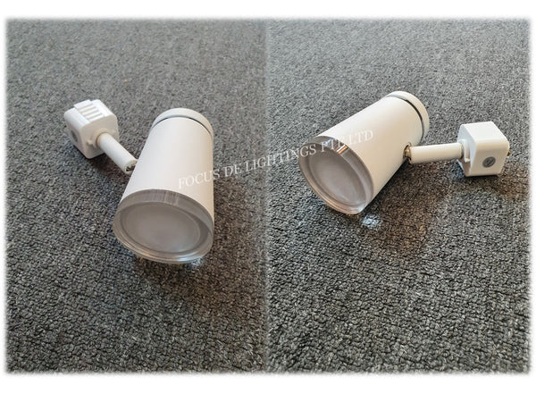 TRACKLIGHT (GU10) TL 6703 GLASS COVER (BLACK/WHITE)