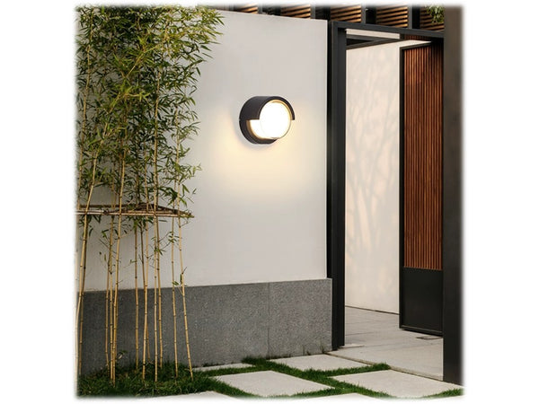 OUTDOOR WALL LAMP 476-ROUND 12W (COVER) WARM ONLY