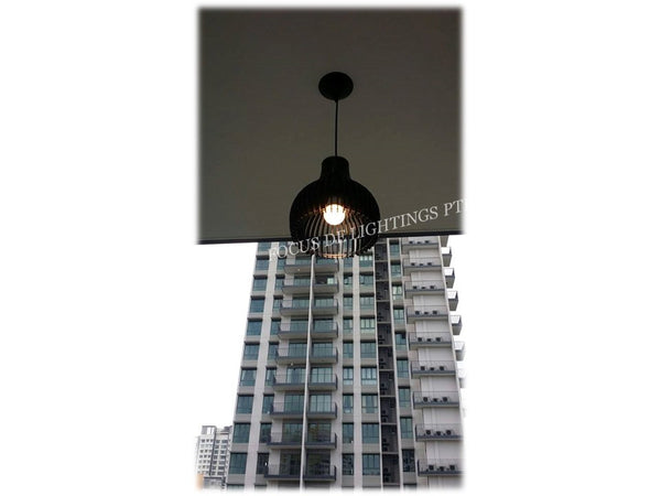 PENDANT LAMP 330 BLACK -ARCYLIC