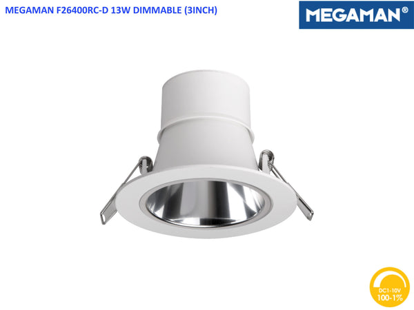 ZENIA Recessed Downlight 3" F26400RC-D 13W (DIMMABLE)