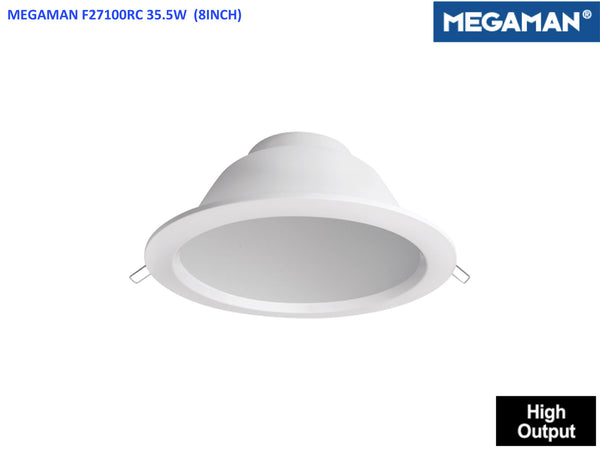 ZENIA Recessed Downlight 8" F27100RC 35.5W