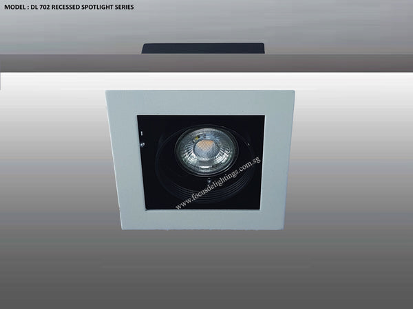 DL 702 SERIES - ADJUSTABLE RECESSED LIGHTING (PAR16)