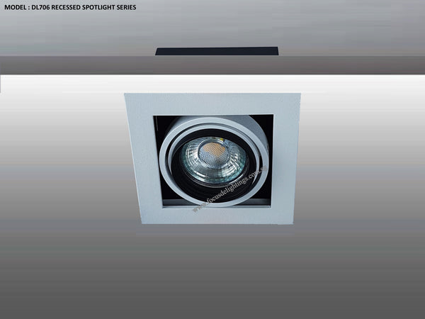 DL 706 SERIES - ADJUSTABLE RECESSED LIGHTING (PAR16)