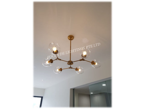 PENDANT LAMP 17004 W/GLASS