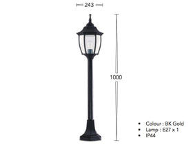 OUTDOOR LAMP STANDING 560-PE2