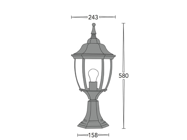 OUTDOOR LAMP STANDING 560-P2