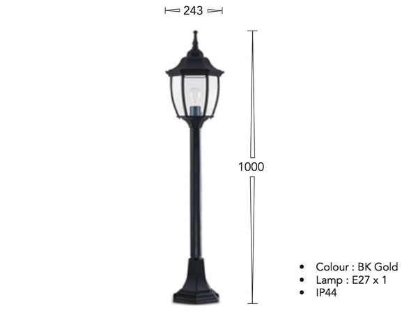 OUTDOOR LAMP STANDING 560-PE2