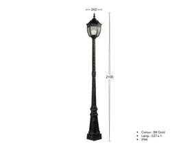 OUTDOOR LAMP STANDING 560-PE3 1L