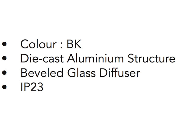 OUTDOOR LAMP WALL 785 BLACK