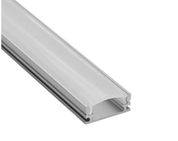 RECESSED / SURFACE MOUNTED - ALUMINIUM PROFILE FOR LED STRIP FIXTURE (DEPTH 7MM)