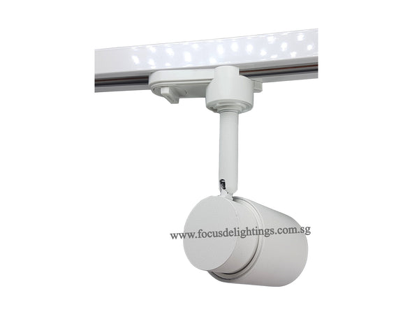 TRACKLIGHT (GU10) TL 907 ROUND (BLACK/WHITE)