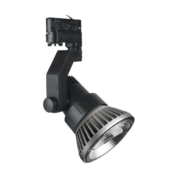 MEGAMAN TRACK LIGHT FITTING L0601TA PAR38 ONLY BLACK FITTING