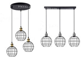 3L INDUSTRIAL PENDANT LAMP 0303 -GLOBE (ROUND OR STRAIGHT BASE)