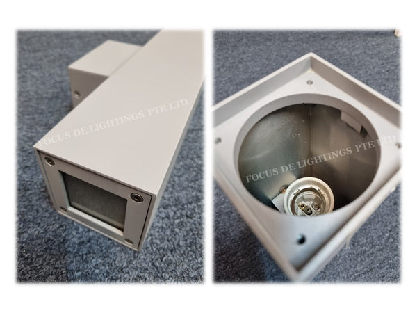 OUTDOOR LAMP WALL 2262 -LONG RECTANGLE E27 (IP65)