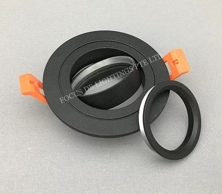 DL 1345 SERIES (ROUND) ADJUSTABLE RECESSED LIGHTING (GU10) -6 COLOURS AVAILABLE