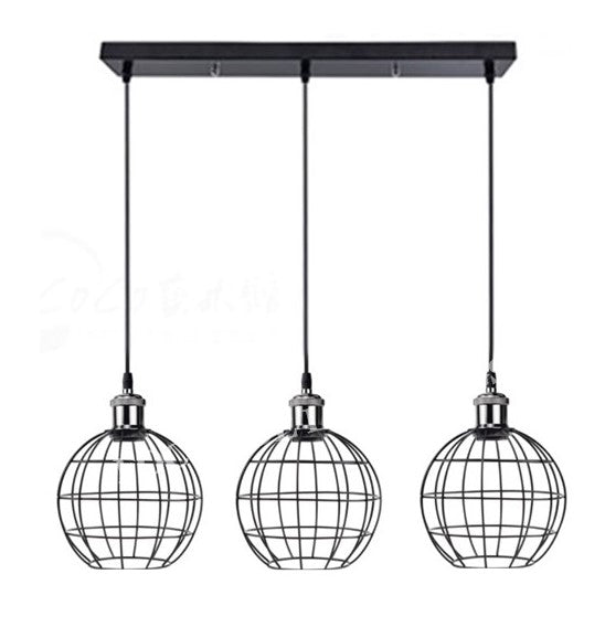 3L INDUSTRIAL PENDANT LAMP 0303 -GLOBE (ROUND OR STRAIGHT BASE)