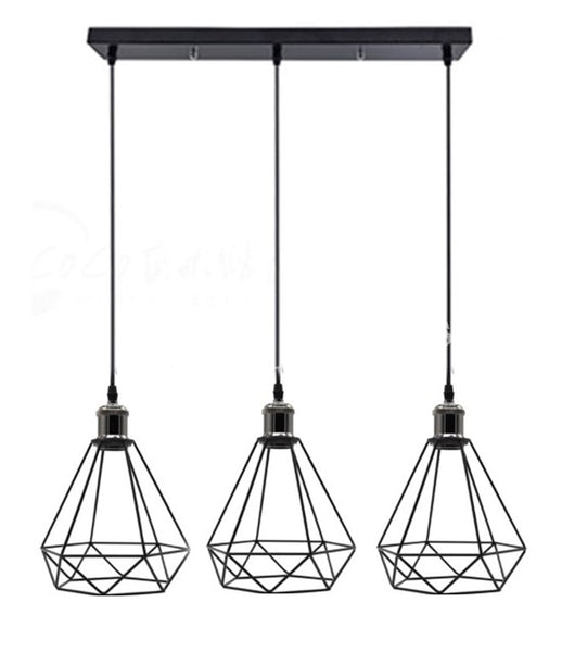 3L INDUSTRIAL PENDANT LAMP 0303 -PYRAMID (ROUND OR STRAIGHT BASE)