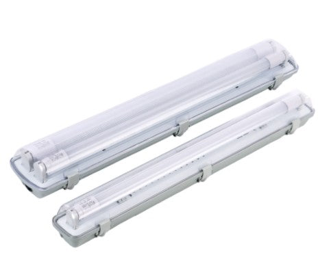 WEATHERPROOF FITTING LED T8 IP65 -2FT (SINGLE OR DOUBLE TUBES)