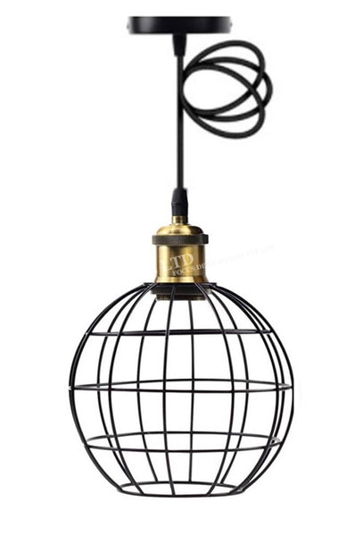 SINGLE INDUSTRIAL PENDANT LAMP 0303 -GLOBE