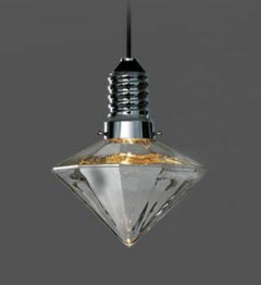 PENDANT LAMP 12752 GLASS (COMES IN 5 SHAPES)