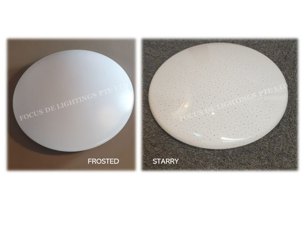 FROSTED Minimalist LED Ceiling Lamp  637 (Dia 400mm or 500mm)
