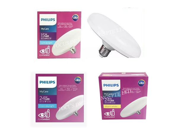 PHILIPS UFO MYCARE E27 LED BULB 15W / 24W (WARM or DAY)