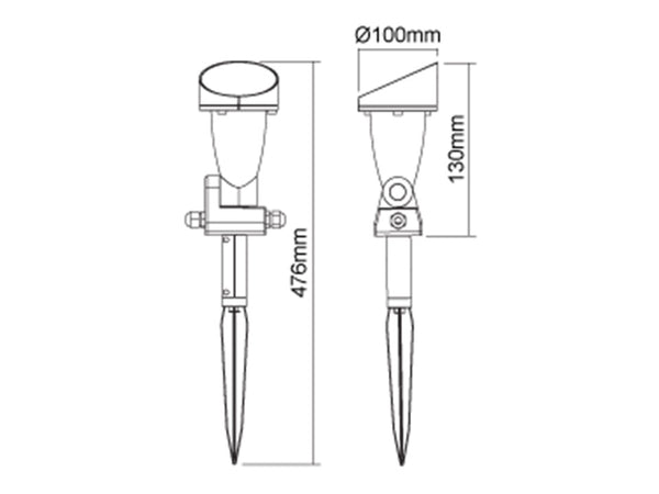 MEGAMAN TEKA F03517SP SPIKE LIGHT