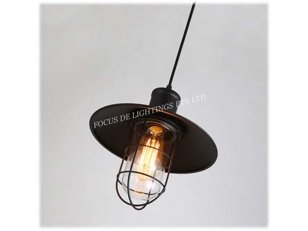 PENDANT LAMP 622 BLACK