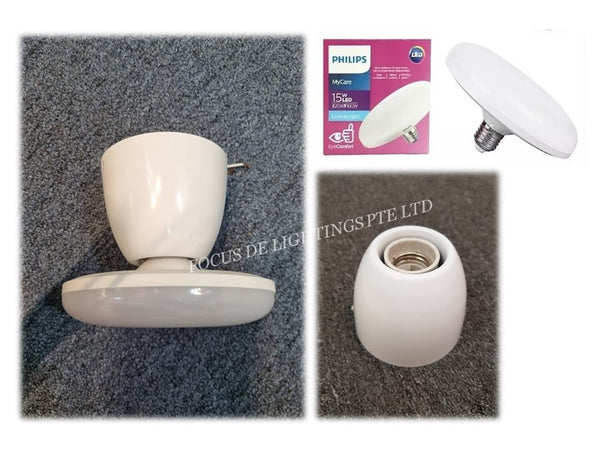 PHILIPS UFO MYCARE E27 LED BULB 15W / 24W (WARM or DAY)