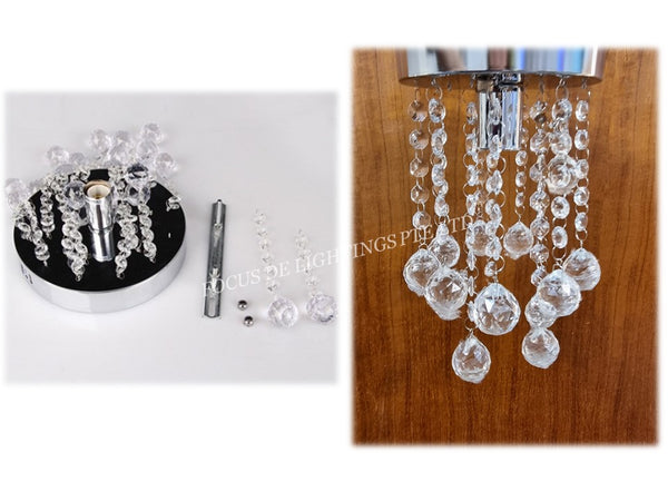 SMALL CLASSIC CRYSTAL CEILING CHANDELIER 2507 (DIA150MM)