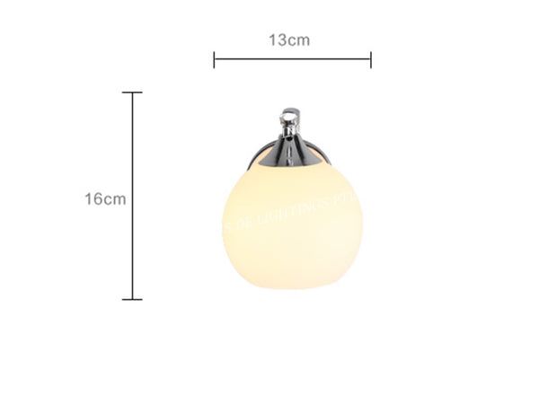 WALL LAMP GLASS 18071