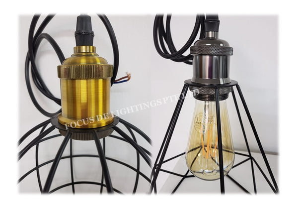 SINGLE INDUSTRIAL PENDANT LAMP 0303 -GLOBE