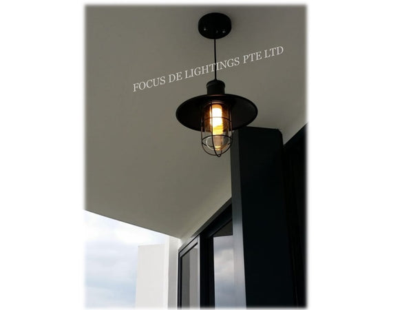 PENDANT LAMP 622 BLACK