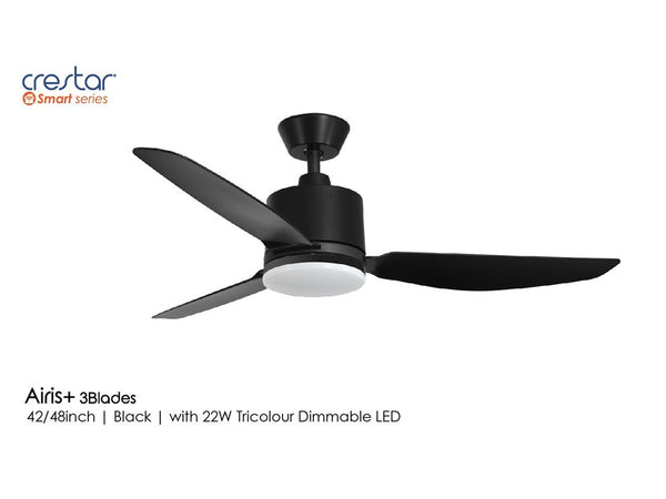 *SMART SERIES*  Crestar Airis 3B -with 22W Lightkit (33"/42"/48")