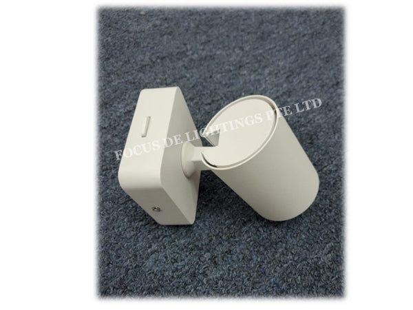 MINIMALIST GU10 3663 WALL LAMP -BLACK/WHITE (w/On-Off switch)