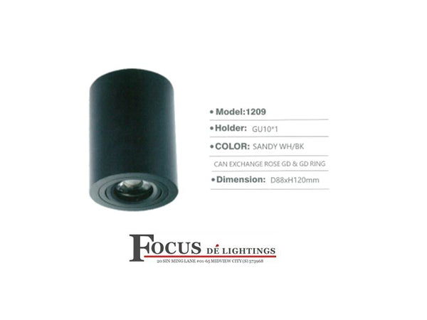 CEILING LAMP ROUND CYLINDER 1209