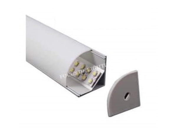 CORNER ALUMINIUM PROFILE FOR LED STRIP FIXTURE