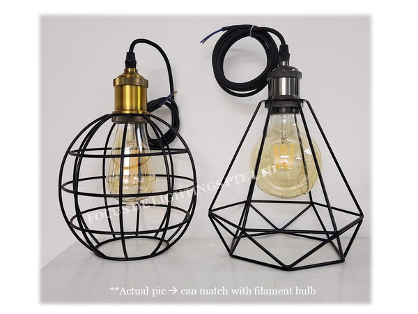 3L INDUSTRIAL PENDANT LAMP 0303 -PYRAMID (ROUND OR STRAIGHT BASE)