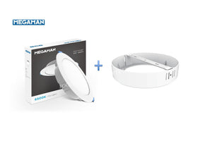 MEGAMAN SURFACE MOUNT CEILING (ROUND) -BRIGHT & EASY-REPLACE!