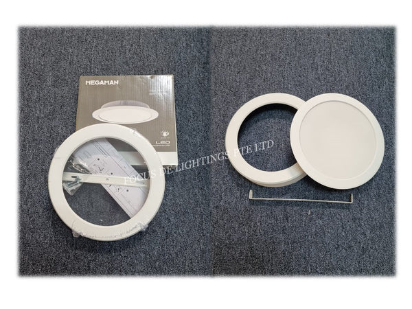 MEGAMAN SURFACE MOUNT CEILING (ROUND) -BRIGHT & EASY-REPLACE!