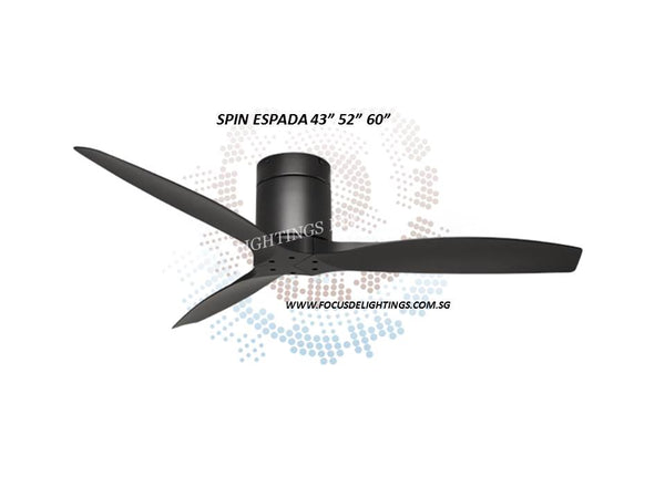 SPIN SIGNATURE - ESPADA DC Fan 43"/52"/60" + SMART WIFI