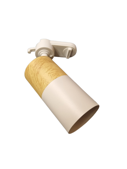 WOOD SERIES TRACKLIGHT (GU10) TL T010 -DARK OAK / LIGHT PINEWOOD