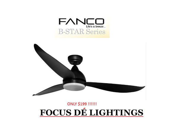 FANCO B-STAR DC CEILING FANS ( 36"/46"/52" )